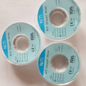 Drut NITI klamra tytanowa - rolka 5m