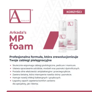 Arkada Keratolityczna Pianka Do Skóry i Paznokci