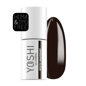 Yoshi Lakier Hybrydowy UV LED Mystic Mahogany 6 ml – 137