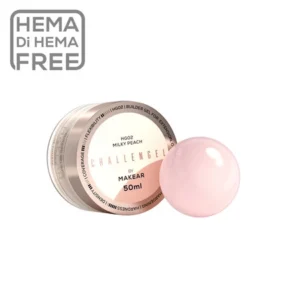 MAKEAR Challengel Milky Peach HG02 - żel budujący 50 m