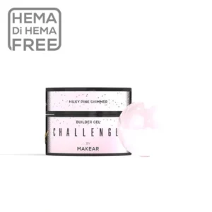 MAKEAR Challengel Shimmer Milky Pink HG12 - żel budujący 50ml
