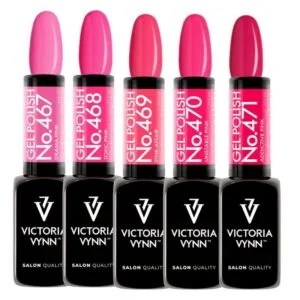 Victoria Vynn - GEL POLISH 467-471 - Zestaw